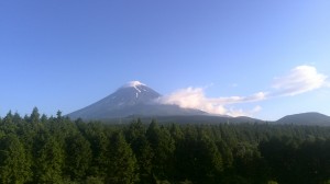 富士山　こどもの国　キャンプ　パオ